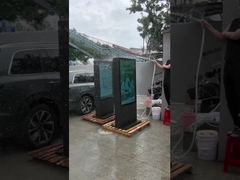 65 بوصة شاشة LCD مثبتة على الحائط كامل IP65 في الهواء الطلق