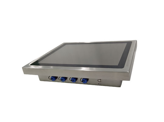 Win 10 Win 11 Waterproof IP65 Panel PC Stainless Steel Capacitive Touch Screen
