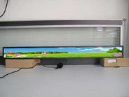 Robust Steel Chassis Housing Digital Signage Displays Stretched Bar LCD 23" Inch