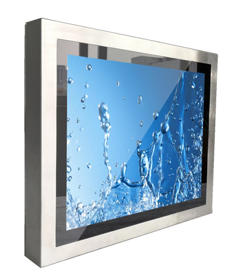 12.1'' Embedded Industrial LCD Rugged IP65 HD All In One Fanless PCs PCAP Touch Panel Mount J1900