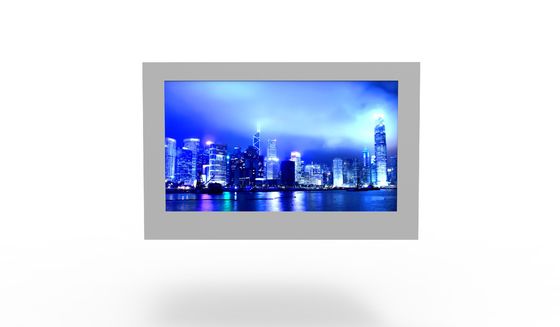 شاشة لمسة LCD في الهواء الطلق الصناعية 86 ′′تعرض مثبت على الحائط ذو سطوع عالي مع ربط بصري