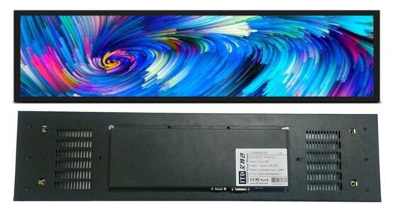 TFT   36.6'' Stretched Bar LCD Display Industrial Touch Screen Monitor with Android Display with RK3288