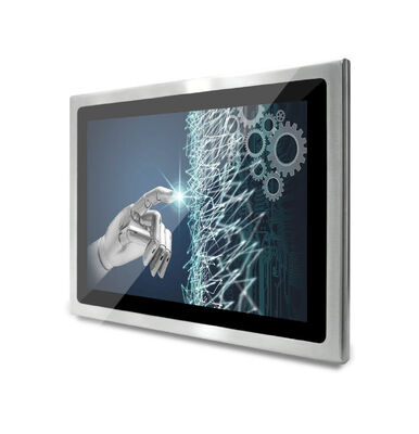 21.5" IP69K Panel PC Stainless Steel Yoke Mount Waterproof Panel PC industrial touch screen computer